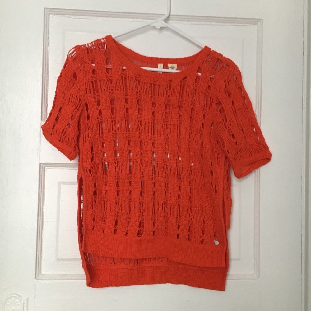 Autumn layering knit top by Moth